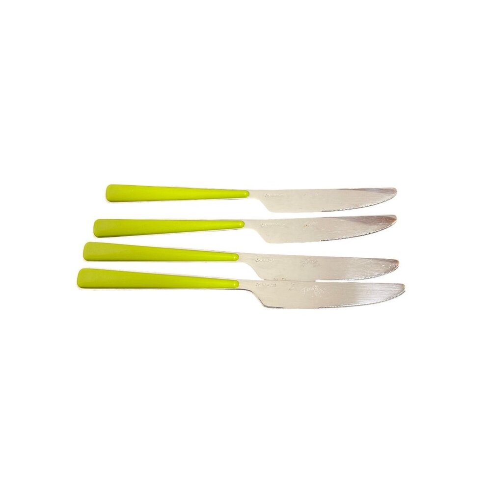 Fiestaware Merengue Knife Set Stainless Steel Flatware